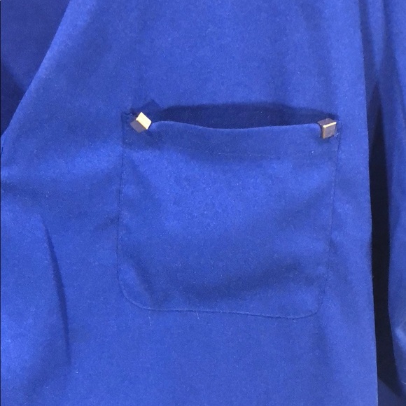 Blue, short sleeved, Ivanka Trump blouse. - Picture 5 of 6